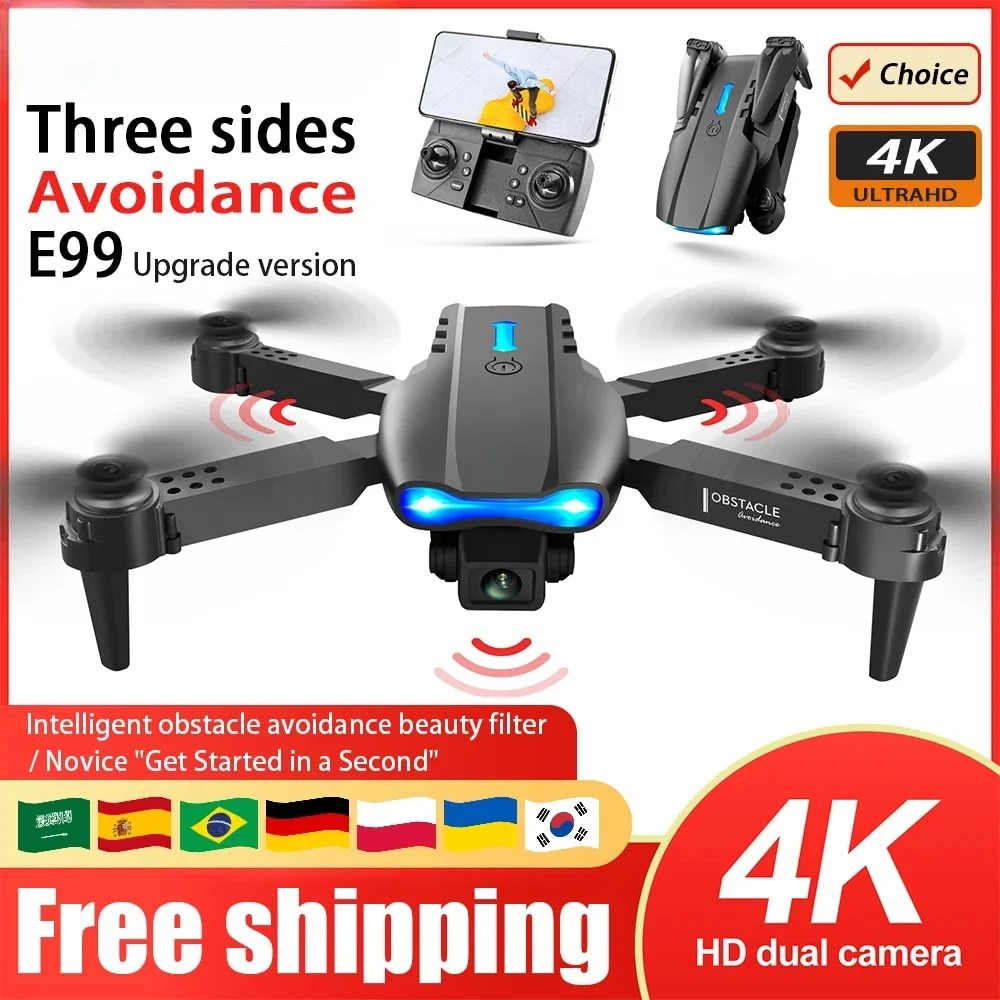 Eachine Drone E58 - 접이식 드론 쿼드콥터 리모컨 핸들, 4