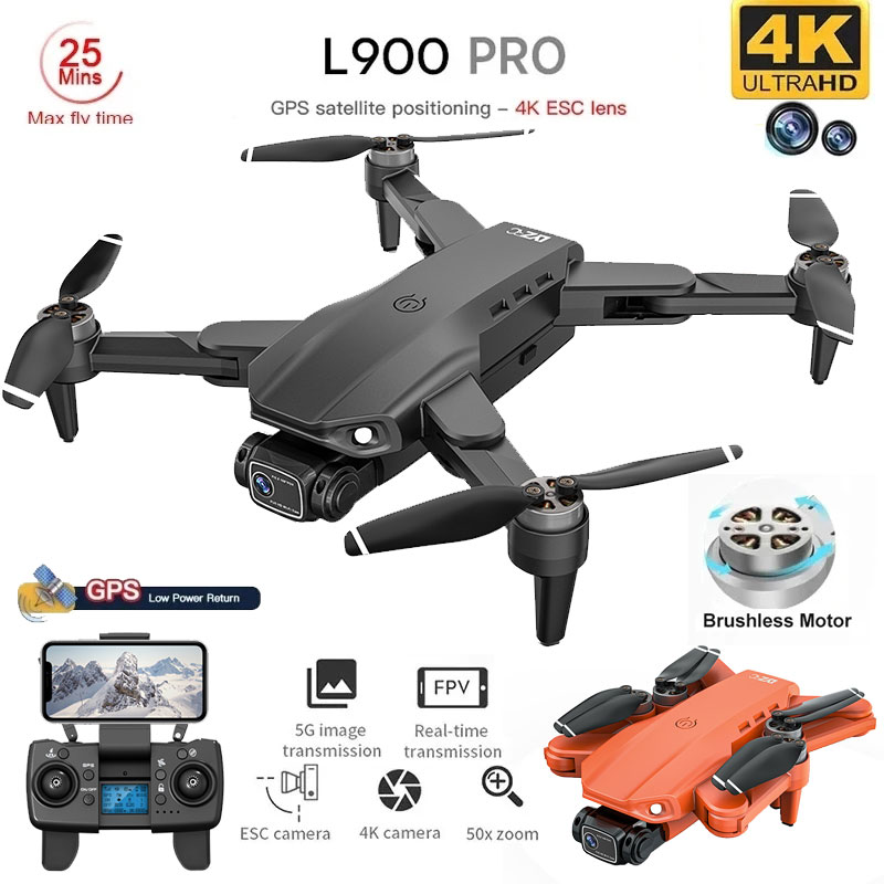 Drone Camera Wide Angle - L900 Pro GPS 드론 4K 전문