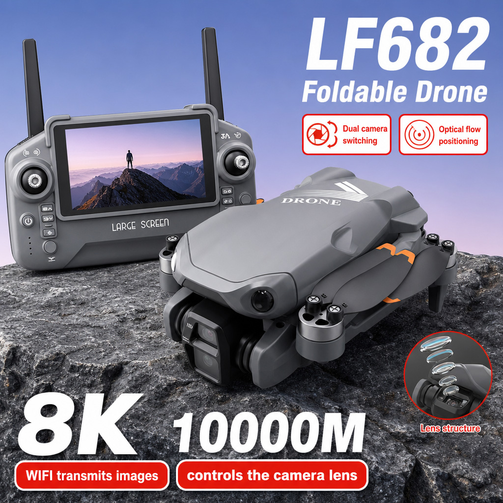 Drone Camera Lens - 항공 사진 촬영 LF682 드론 8K