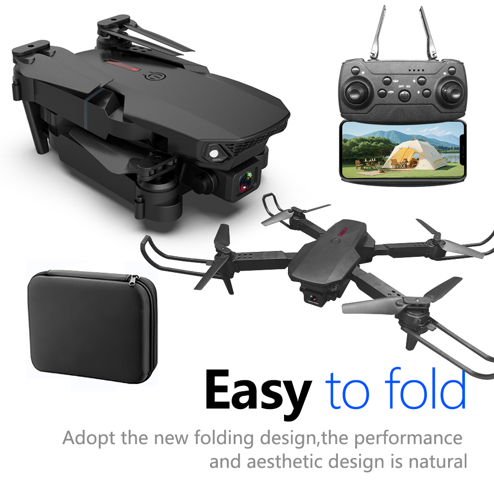 E88 미니 드론 UAV 360도 회전 접이식 WiFi - Eachine Drone E58 리뷰 및 가격