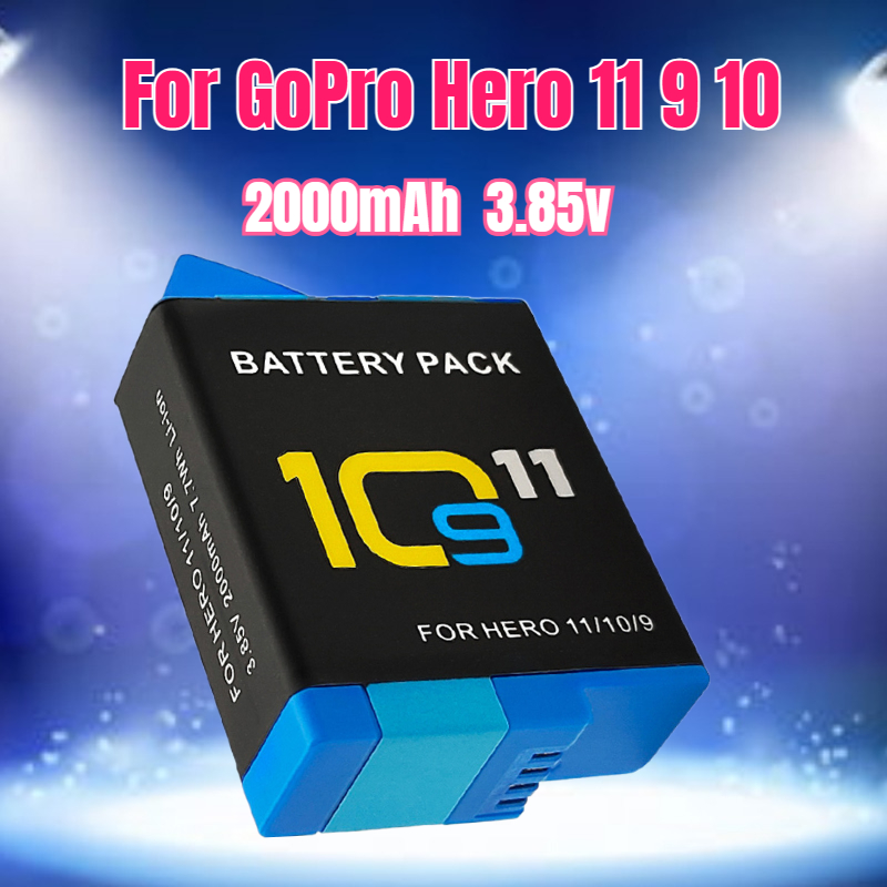 3.85V 2000mAh 배터리, 고프로 히어로 10, - Drone Camera Action 리뷰 및 가격