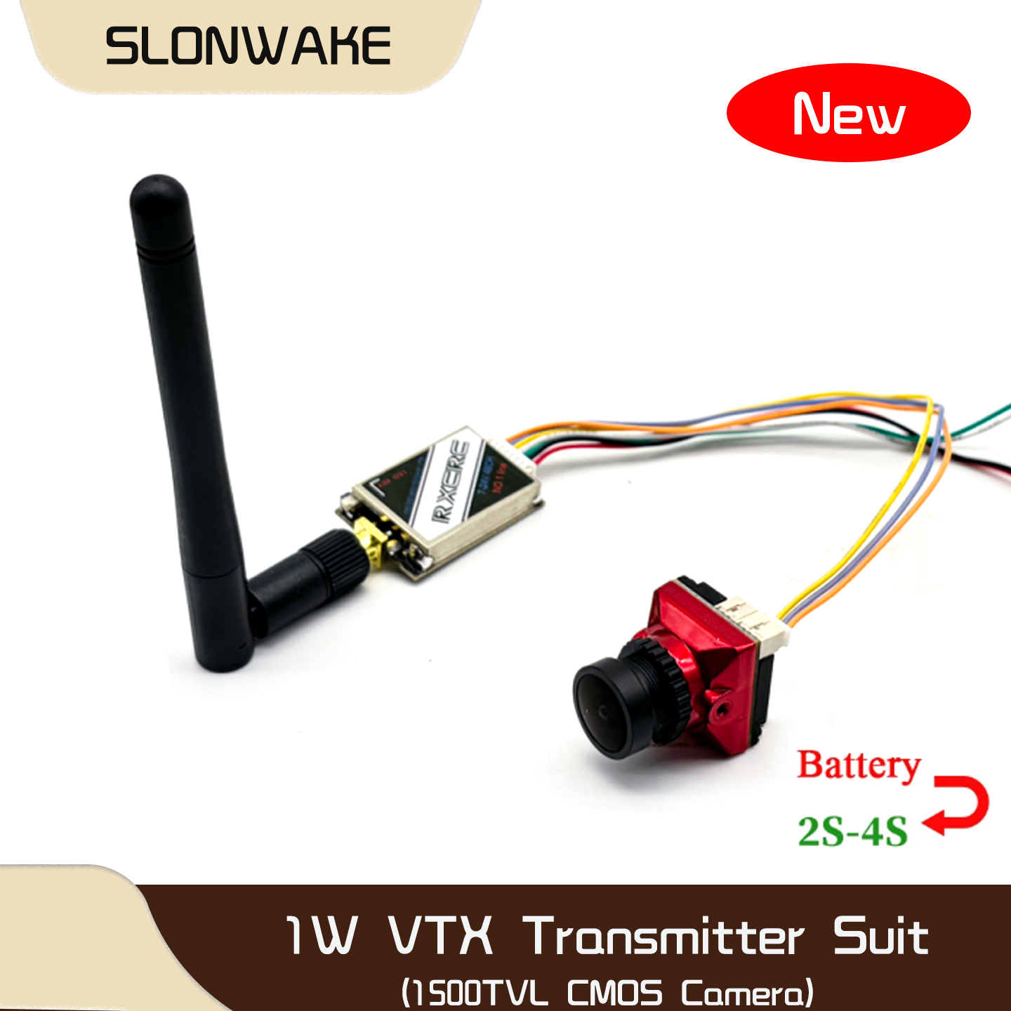SLONWAKE 5.8G 48CH 1W VTX 100/ - Drone Camera Lens 리뷰 및 가격