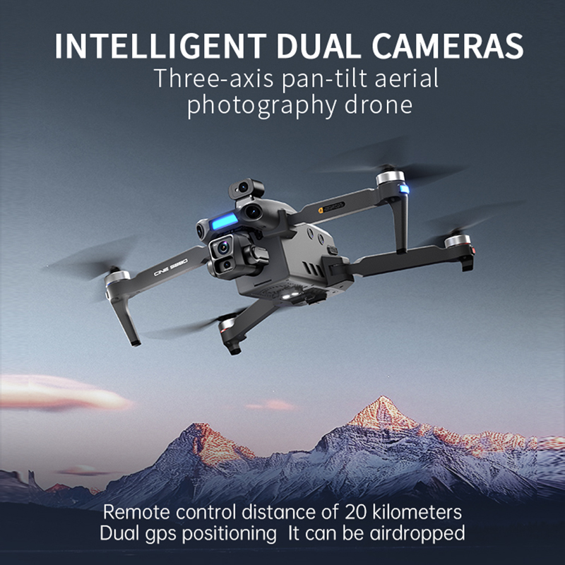 2026년형 새로운 8K 듀얼 카메라 드론, 5.5인치 - Drone Camera Lens 리뷰 및 가격