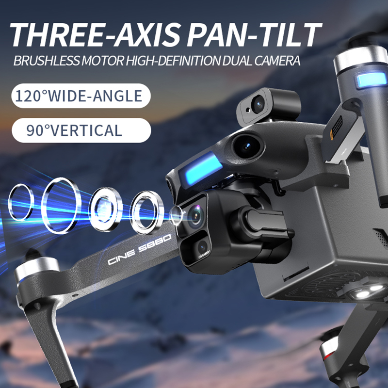 2026년형 새로운 8K 듀얼 카메라 드론, 5.5인치 - Drone Camera Lens 리뷰 및 가격
