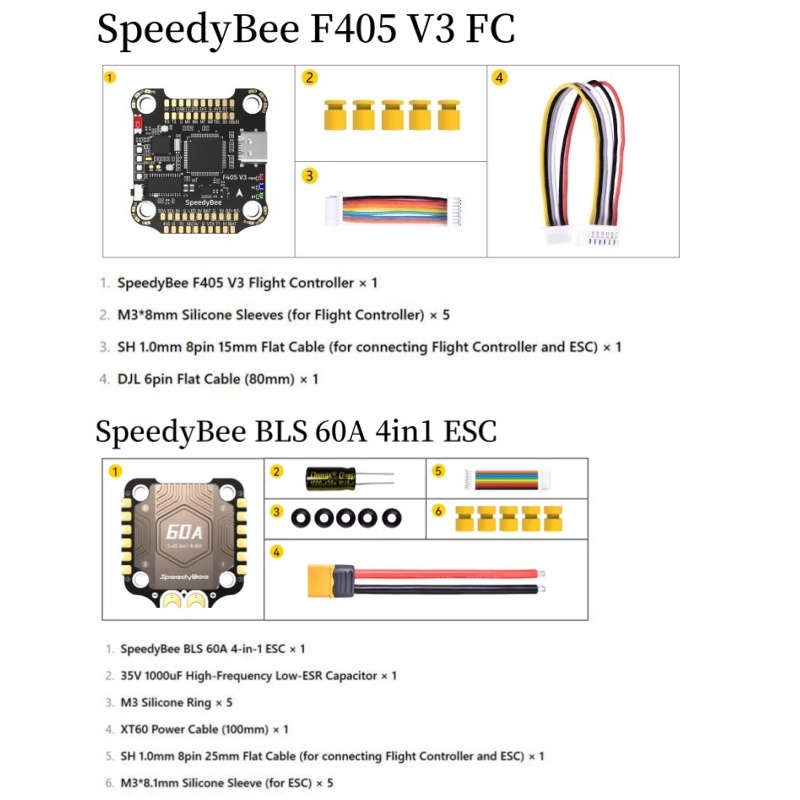 SpeedyBee F4 F405 V4 55A BLS 3 - Betaflight Fc F4 리뷰 및 가격