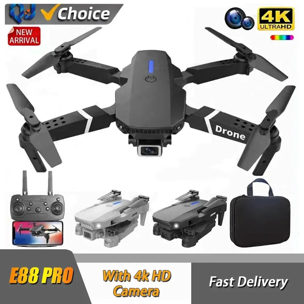 2024 E88Pro RC 드론, 4K 1080P 광각 - Eachine Drone E58 리뷰 및 가격