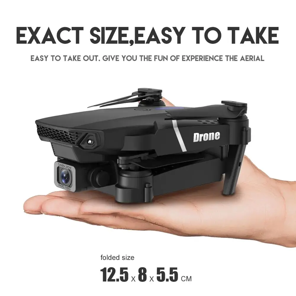 2024 E88Pro RC 드론, 4K 1080P 광각 - Eachine Drone E58 리뷰 및 가격