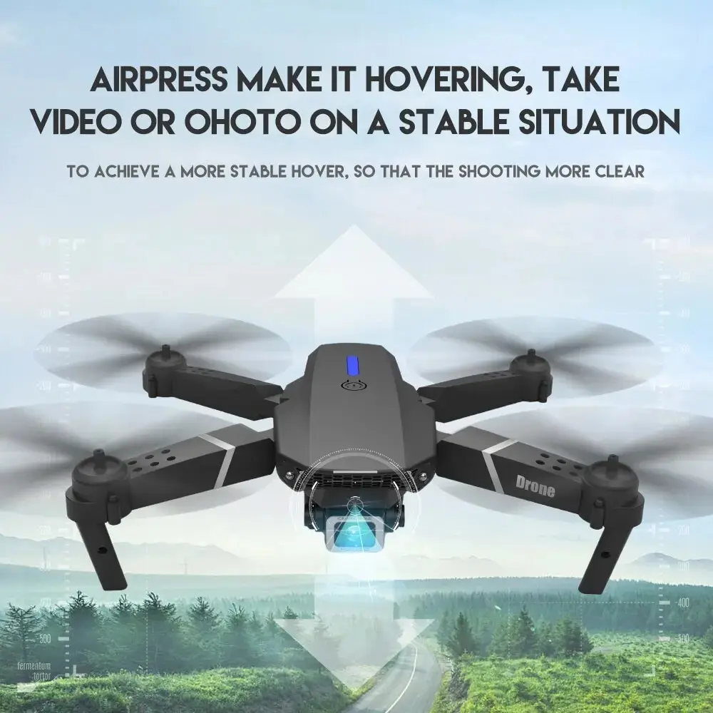 2024 E88Pro RC 드론, 4K 1080P 광각 - Eachine Drone E58 리뷰 및 가격