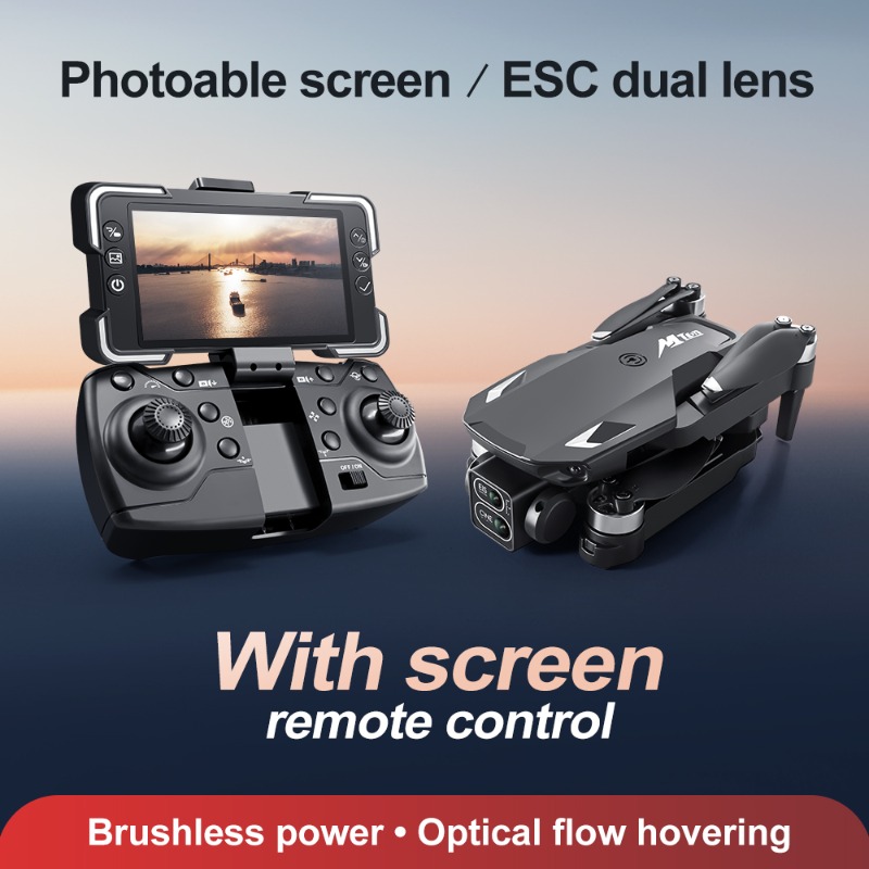 M10 카메라 드론 리모컨(스크린 포함) 듀얼 카메라  - Drone Camera Lens 리뷰 및 가격