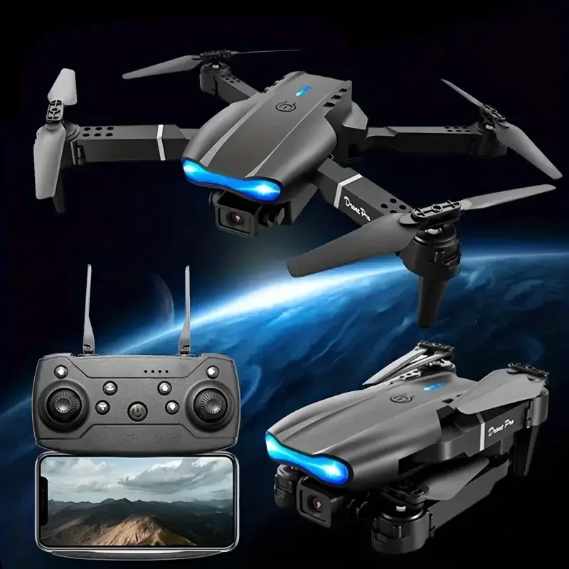 E99Pro 프로페셔널 쿼드콥터, 4K 듀얼 WiFi  - Eachine Drone E58 리뷰 및 가격